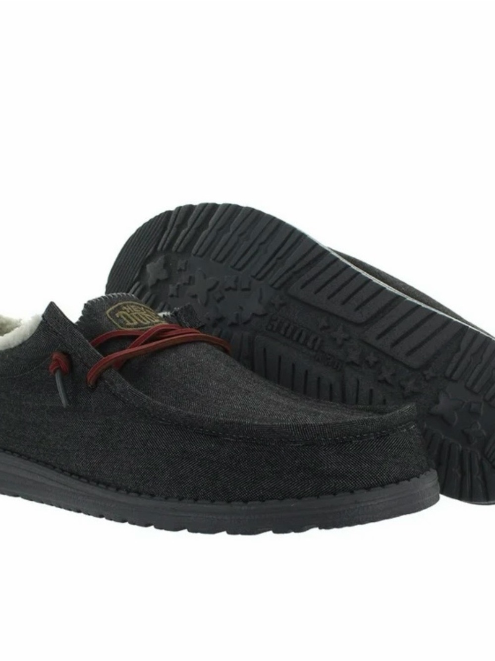 Hey Dude Men’s Black Wally Shoes